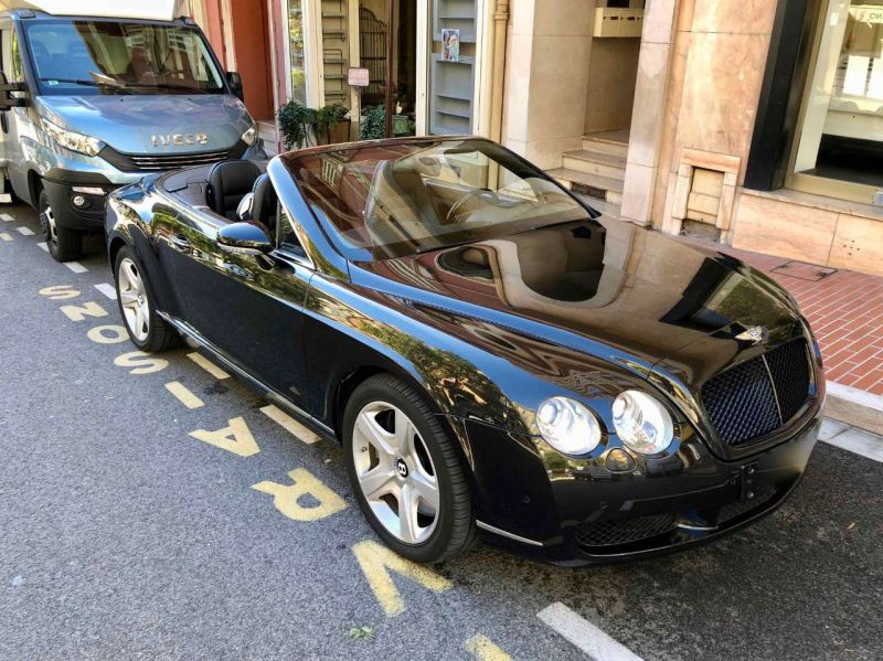 Bentley CONTINENTAL GTC W12 Noir occasion à BEAUPUY