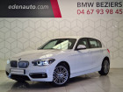 Bmw 118 occasion Blanc année 2017 boite Automatique Annonce Bmw 118 occasion Essence F20 LCI 118i 136 ch Urban Chic A à Béziers