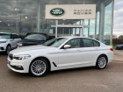 Bmw 530 occasion Blanc année 2017 boite Automatique Annonce Bmw 530 occasion Diesel 530dA xDrive 265ch Lounge à Barberey-Saint-Sulpice