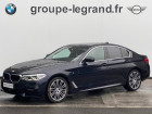 Bmw 530 occasion Noir année 2018 boite Sequentielle Annonce Bmw 530 occasion Diesel 530dA xDrive 265ch M Sport Steptronic à Le Mans