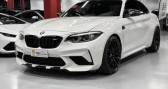 Bmw M2 occasion année 2018 boite Automatique Annonce Bmw M2 occasion Essence Comptetition 410cv DKG Blanc à ENCAMP