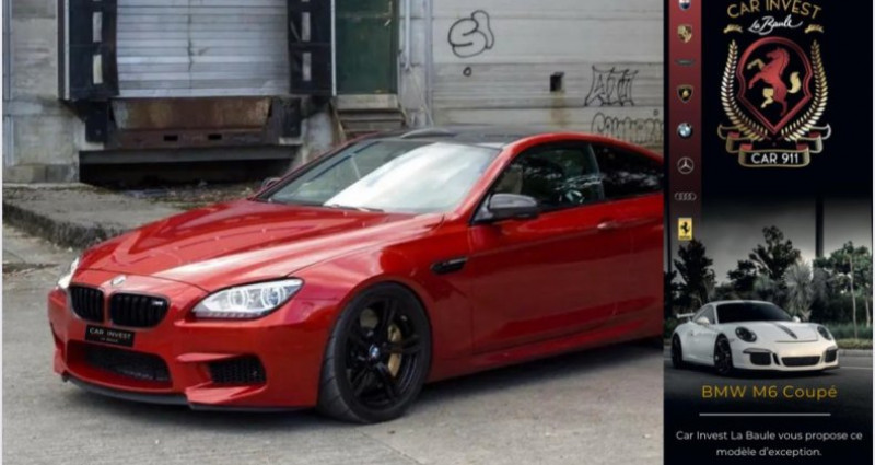 Bmw M6 Coup Stage 3 plus V8 biturbos projet 1064 ch freins carbone  occasion  LA BAULE - photo n2