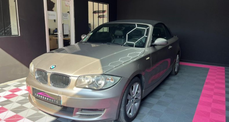 Bmw Serie 1 CABRIOLET E88 120i 170 ch Luxe / SUIVI COMPLET / CHAINE / RA 2008 - photo n°6 Bmw Serie 1 CABRIOLET E88 120i 170 ch Luxe / SUIVI COMPLET / CHAINE / RA  occasion à Marignane - photo n°6
