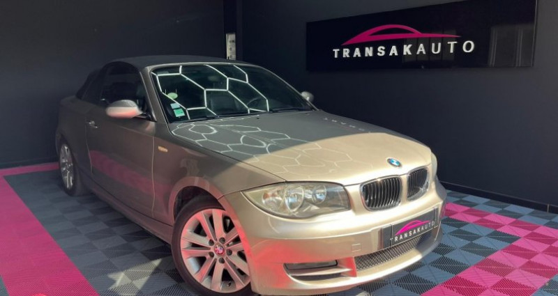 Bmw Serie 1 CABRIOLET E88 120i 170 ch Luxe / SUIVI COMPLET / CHAINE / RA 2008 - photo n°2 Bmw Serie 1 CABRIOLET E88 120i 170 ch Luxe / SUIVI COMPLET / CHAINE / RA  occasion à Marignane - photo n°2