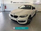 Annonce Bmw Serie 2 occasion Diesel (F23) CABRIOLET 218DA 150 M SPORT  Saint-Maximin