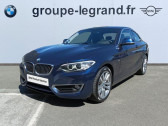Bmw Serie 2 occasion année 2016 boite Manuelle Annonce Bmw Serie 2 occasion Diesel 218d 150ch Luxury à Le Mans