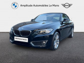 Bmw Serie 2 occasion année 2016 boite Automatique Annonce Bmw Serie 2 occasion Diesel 220dA 190ch Luxury à Le Mans