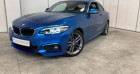 Bmw Serie 2 occasion Bleu année 2018 boite Automatique Annonce Bmw Serie 2 occasion Diesel 220dA 190ch M Sport Euro6c à Mantes La Jolie