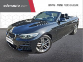 Bmw Serie 2 occasion année 2020 boite Automatique Annonce Bmw Serie 2 occasion Essence Cabriolet 218i 136 ch BVA8 M Sport 2p à Trelissac
