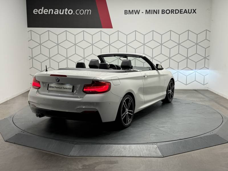 Bmw Serie 2 Cabriolet 220d 190 ch BVA8 M Sport  occasion � Lormont - photo n�5