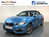 Bmw Serie 2 occasion année 2017 boite Manuelle Annonce Bmw Serie 2 occasion Diesel Cabriolet 220d 190 ch Luxury 2p à Seynod