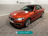 Annonce Bmw Serie 2 occasion Diesel Cabriolet 220d 190 ch Luxury A � �vreux