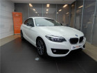 Bmw Serie 2 occasion Blanc année 2019 boite Automatique Annonce Bmw Serie 2 occasion Essence Coupé 220i 184 ch BVA8 Sport 2p à La Motte-Servolex