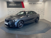 Bmw Serie 2 occasion année 2019 boite Automatique Annonce Bmw Serie 2 occasion Diesel COUPE F22 LCI2 Coupé 218d 150 ch BVA8 M Sport à Limoges