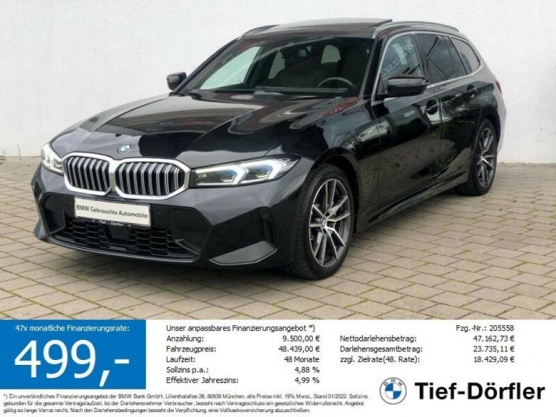 Bmw Serie 3 Touring d xDrive SAG M Sport AHK/PANO/CAM/ACC/LED+ 2023 Bmw Serie 3 Touring d xDrive SAG M Sport AHK/PANO/CAM/ACC/LED+  occasion à L'Union
