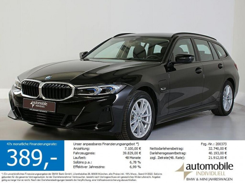 Bmw Serie 3 Touring e Aut. xDr. LED Widescreen HiFi Kamera Wirele 2023 Bmw Serie 3 Touring e Aut. xDr. LED Widescreen HiFi Kamera Wirele  occasion à L'Union
