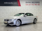 Bmw Serie 4 occasion Blanc année 2015 boite Automatique Annonce Bmw Serie 4 occasion Essence F33 Cabriolet Cab 420i 184 ch Luxury A à Carcassonne