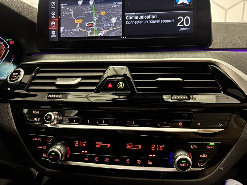 Bmw Serie 5 530d TwinPower Turbo xDrive 286 ch BVA8 M Sport  occasion � Carcassonne - photo n�20