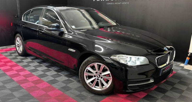 Bmw Serie 5 F10 LCI 520d xDrive 190 ch Luxury A TROISIÈME MAIN RÉVISION  2016 Bmw Serie 5 F10 LCI 520d xDrive 190 ch Luxury A TROISIÈME MAIN RÉVISION   occasion à Lesménils