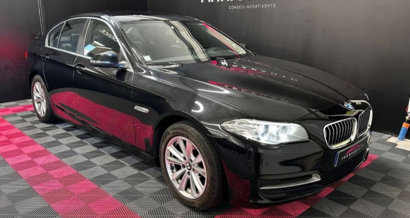 Bmw Serie 5 F10 LCI 520d xDrive 190 ch Luxury A TROISIÈME MAIN RÉVISION  2016 - photo n°6 Bmw Serie 5 F10 LCI 520d xDrive 190 ch Luxury A TROISIÈME MAIN RÉVISION   occasion à Lesménils - photo n°6