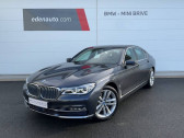 Bmw Serie 7 occasion année 2018 boite Automatique Annonce Bmw Serie 7 occasion Hybride 740e iPerformance 326 ch Exclusive A à Brive-la-Gaillarde