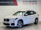 Bmw X1 occasion Blanc année 2018 boite Automatique Annonce Bmw X1 occasion Diesel F48 sDrive 18d 150 ch BVA8 M Sport à Narbonne