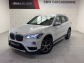Bmw X1 occasion année 2017 boite Automatique Annonce Bmw X1 occasion Essence sDrive 18i 140 ch DKG7 xLine à Carcassonne