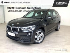 Bmw X1 occasion Noir année 2018 boite Automatique Annonce Bmw X1 occasion Diesel sDrive18dA 150ch M Sport Euro6c à Rivery