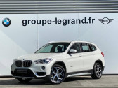 Bmw X1 occasion année 2017 boite Sequentielle Annonce Bmw X1 occasion Diesel sDrive18dA 150ch xLine à Le Mans