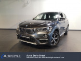 Bmw X1 occasion année 2017 boite Manuelle Annonce Bmw X1 occasion Essence sDrive18i 140ch xLine à Brest