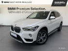 Bmw X1 occasion Blanc année 2018 boite Automatique Annonce Bmw X1 occasion Diesel xDrive20dA 190ch xLine Euro6d-T à Beauvais