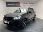 Bmw X3 occasion année 2021 boite Automatique Annonce Bmw X3 occasion Diesel G01 xDrive20d 190ch BVA8 M Sport à Lormont