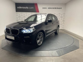 Bmw X3 occasion année 2019 boite Automatique Annonce Bmw X3 occasion Diesel G01 xDrive20d 190ch BVA8 M Sport à Lormont