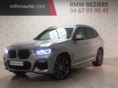 Bmw X3 occasion année 2019 boite Automatique Annonce Bmw X3 occasion Diesel G01 xDrive25d 231ch BVA8 M Sport à Narbonne