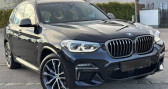 Bmw X3 occasion année 2021 boite Automatique Annonce Bmw X3 occasion Diesel M40 d xDrive HUD/Pano/H&K/Sieges chauff.AV+AR/J20 à Montfermeil
