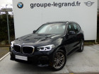 Bmw X3 occasion Noir année 2020 boite Sequentielle Annonce Bmw X3 occasion Diesel sDrive18dA 150ch M Sport à Laval