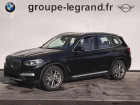 Bmw X3 occasion Noir année 2020 boite Automatique Annonce Bmw X3 occasion Diesel sDrive18dA 150ch xLine Euro6d-T à Le Mans