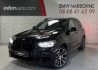 Bmw X3 occasion Noir année 2021 boite Automatique Annonce Bmw X3 occasion Diesel X3 sDrive18d 150ch BVA8 M Sport 5p à Narbonne