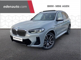 Bmw X3 occasion 2023 mise en vente à Bo par le garage BMW MINI AGEN - EDENAUTO PREMIUM AGEN - photo n°1