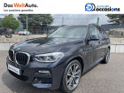 Bmw X3 occasion Noir année 2018 boite Automatique Annonce Bmw X3 occasion Diesel X3 xDrive30d 265ch BVA8 M Sport 5p à Cessy