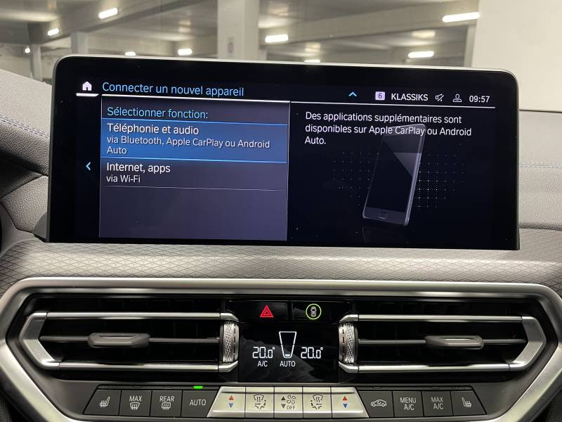 Bmw X3 xDrive 20d 190ch BVA8 M Sport  occasion  Lormont - photo n13