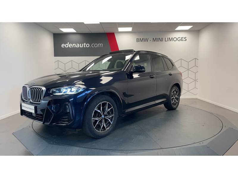 Bmw X3 xDrive 30d 286ch BVA8 M Sport 2024 Bmw X3 xDrive 30d 286ch BVA8 M Sport  occasion à Limoges