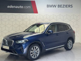 Bmw X3 occasion année 2023 boite Automatique Annonce Bmw X3 occasion Essence xDrive 30e 292ch BVA8 Business Design à Béziers