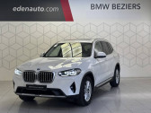Bmw X3 occasion année 2022 boite Automatique Annonce Bmw X3 occasion Diesel xDrive20d 190ch BVA8 xLine à Béziers