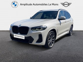Bmw X3 occasion année 2023 boite Automatique Annonce Bmw X3 occasion Hybride xDrive20d 190ch M Sport à Le Mans