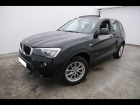 Bmw X3 occasion Noir année 2016 boite Automatique Annonce Bmw X3 occasion Diesel xDrive20dA 163ch Sport + Toit Ouvrant + Atellage suréquipé à SAINT-GREGOIRE