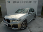 Bmw X3 occasion Argent année 2018 boite Sequentielle Annonce Bmw X3 occasion Diesel xDrive20dA 190ch M Sport Euro6c à Laval