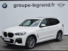 Bmw X3 occasion Blanc année 2018 boite Sequentielle Annonce Bmw X3 occasion Diesel xDrive20dA 190ch M Sport à Le Mans