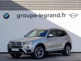 Bmw X3 occasion année 2017 boite Automatique Annonce Bmw X3 occasion Diesel xDrive20dA 190ch xLine à Le Mans