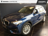 Bmw X3 occasion année 2018 boite Automatique Annonce Bmw X3 occasion Essence xDrive20iA 184ch Business à Jaux